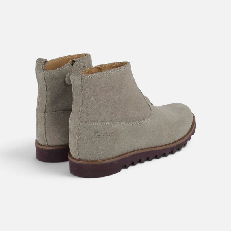 RIPPLE BOOTS SL - VELOURS - TAUPE