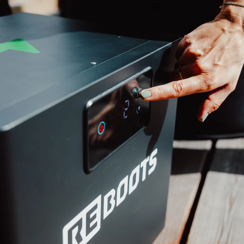 Reboots Ice Tub Chiller