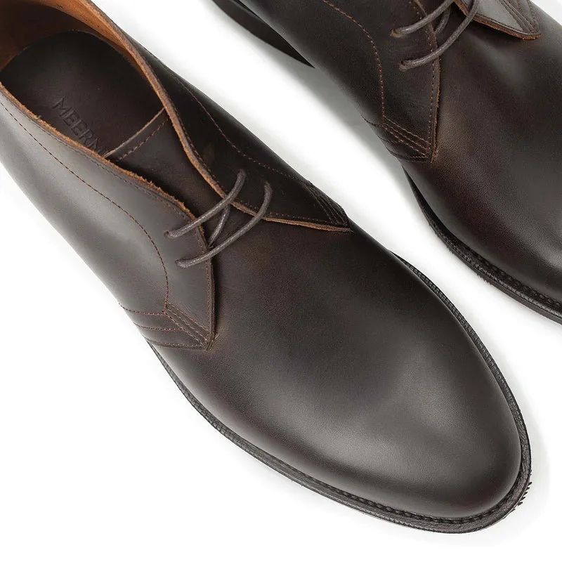 514460 - BROWN WAXY CALF - E