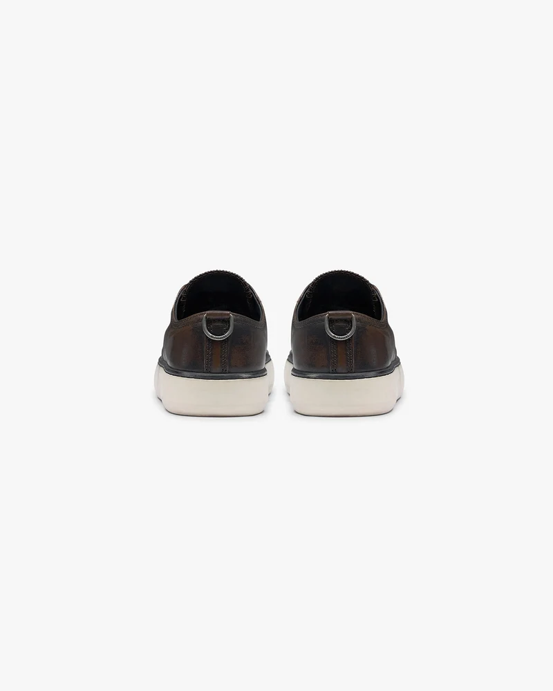 Rep-Cap Distressed Leather - Dark Brown