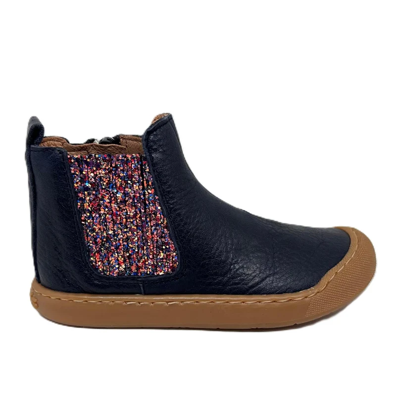 Acebos Barefoot Botin Sparkle Marino