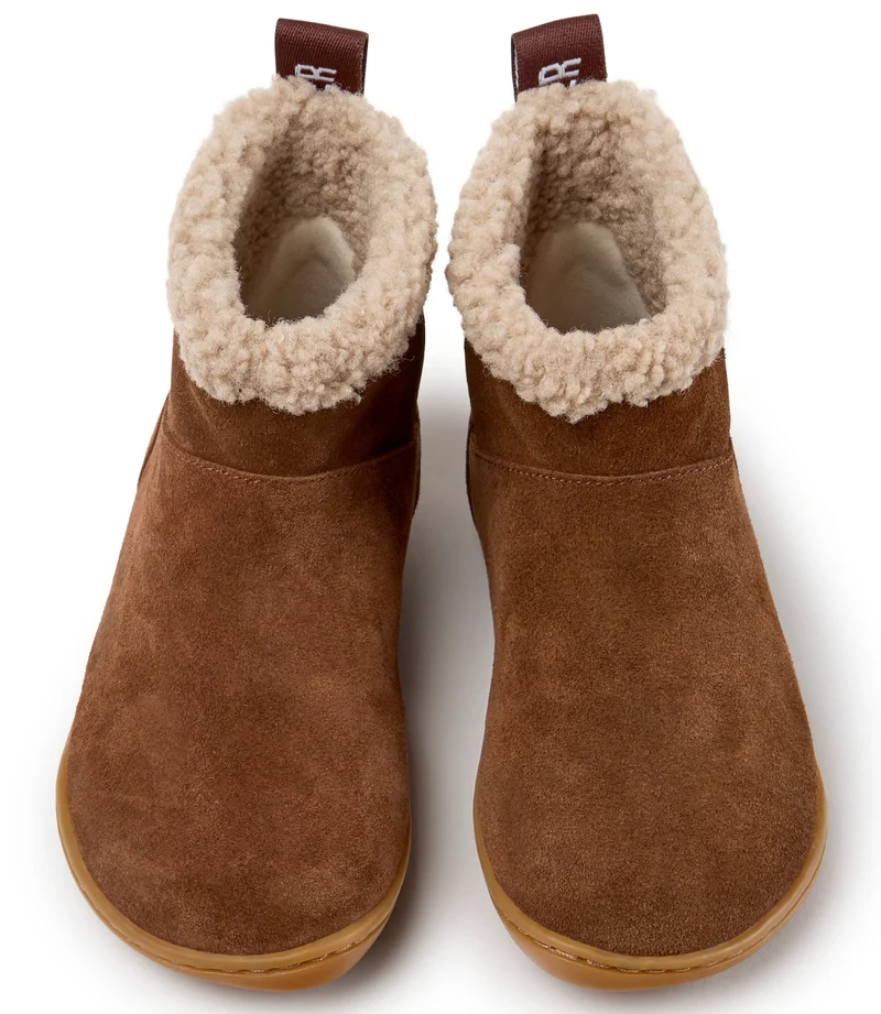 Camper Kids Peu Bottines Fourrées Pecan