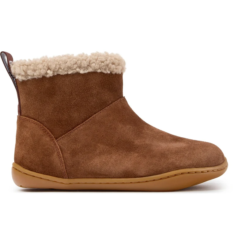 Camper Kids Peu Bottines Fourrées Pecan