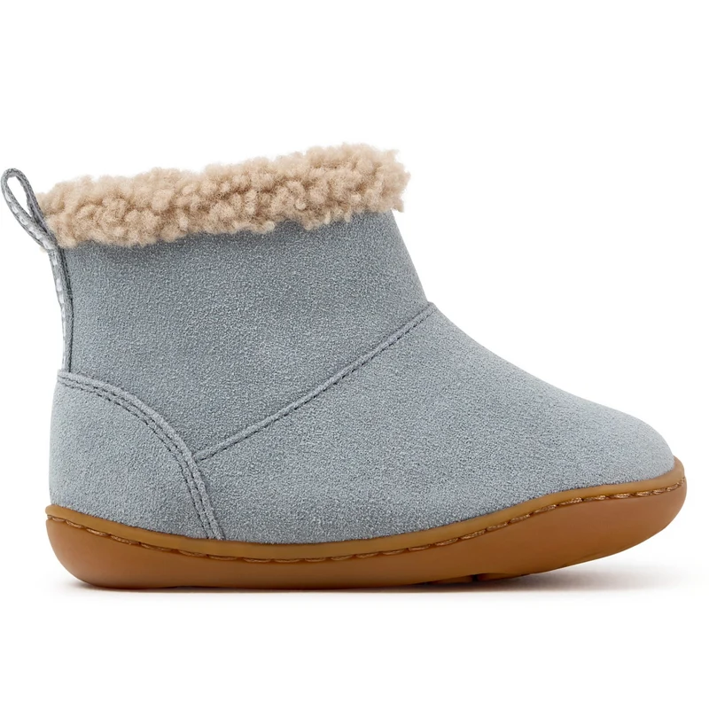 Camper FW Peu Bottines Fourrées Zip Ciel