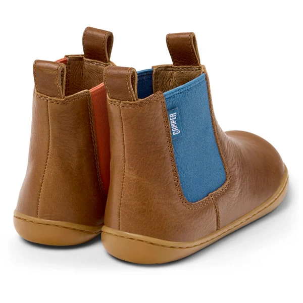 Camper Kids Peu Bottines Twins Marron
