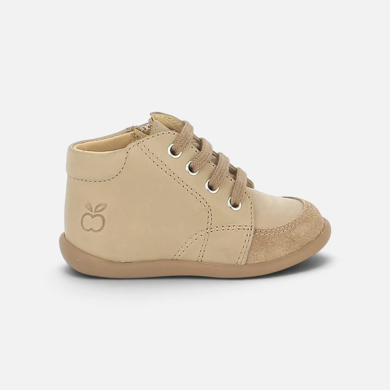 STAND-UP ZIPPY - NAPPA - CHAMOIS