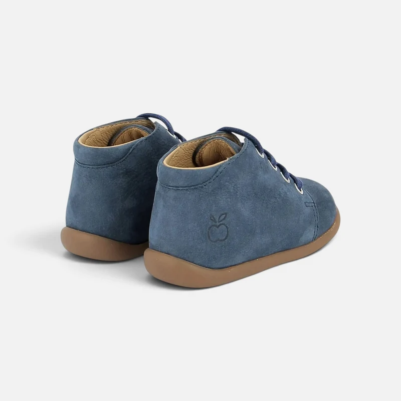 STAND-UP BOTTINE - NUBUCK - JEANS