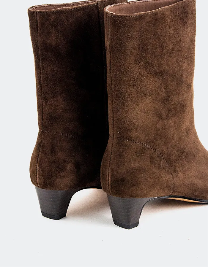 Primella Brown Suede
