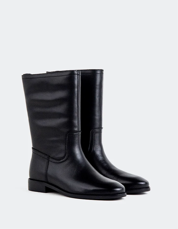 Nolene Black Leather