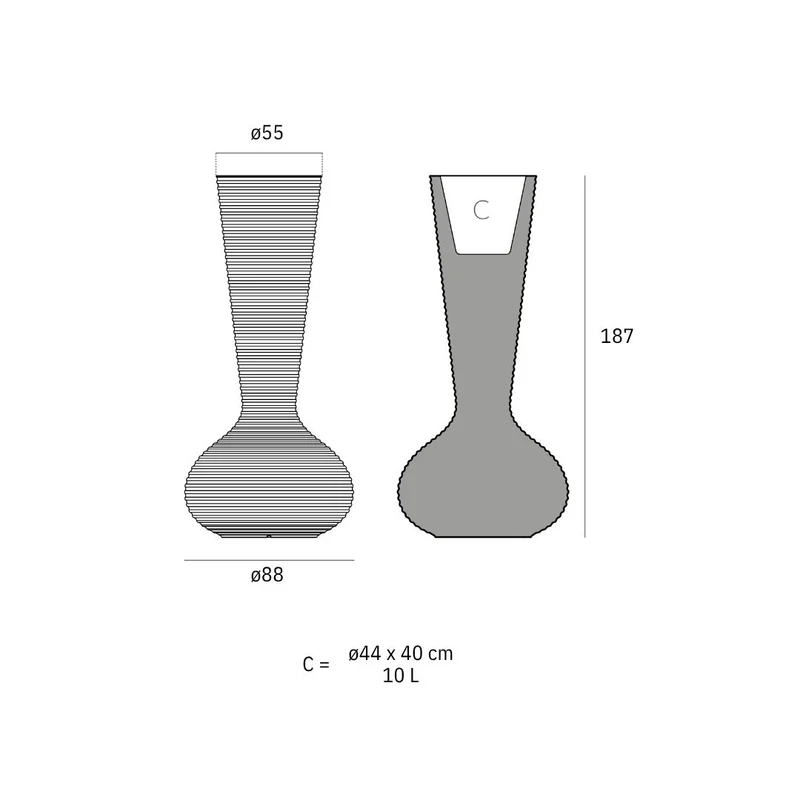 Vase - Bloom LED