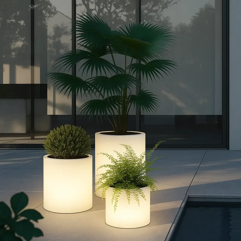 Pot - Cilindro LED
