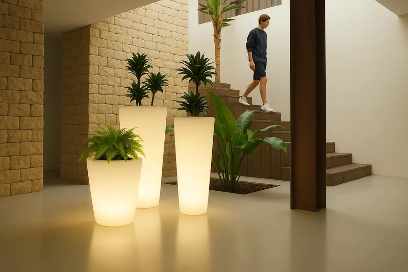 Pot - Cono Alto LED