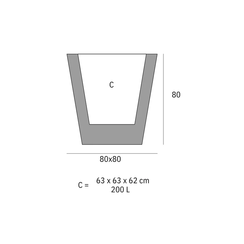 Pot - Cono LED
