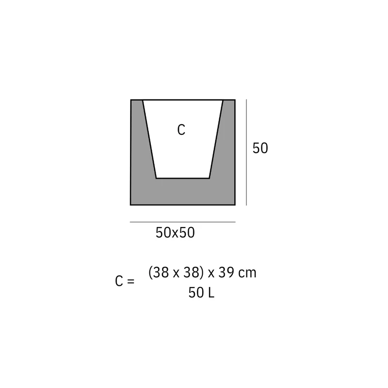 Pot - Cubo LED