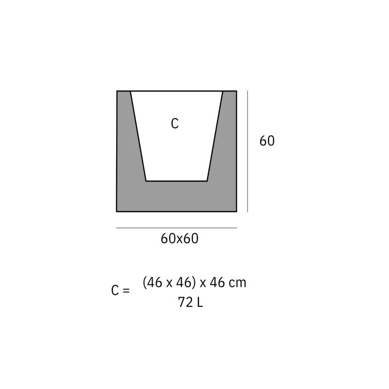 Pot - Cubo LED