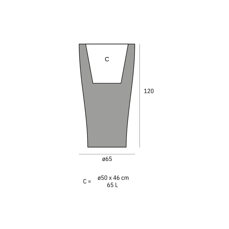 Pot - Curvado LED