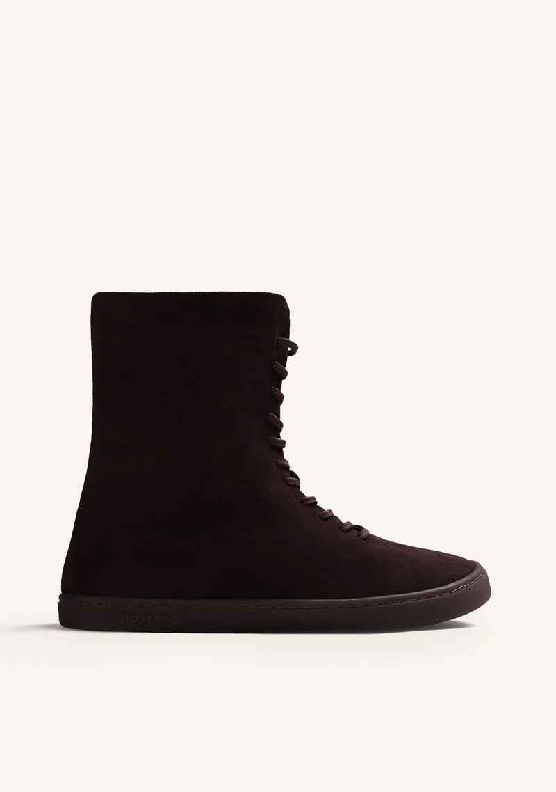 BROWN BAREFOOT LEATHER BOOTS
