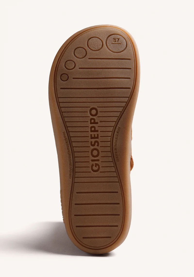 BROWN BAREFOOT LEATHER BOOTS