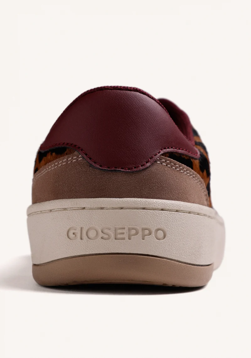 BAREFOOT SNEAKERS ANIMAL PRINT LEATHER