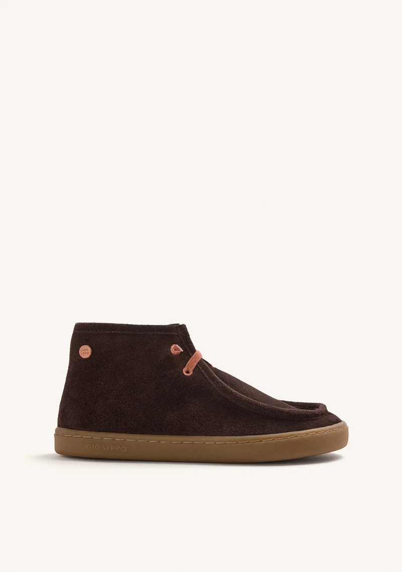 BAREFOOT LEATHER WALLABEE ANKLE BOOTS