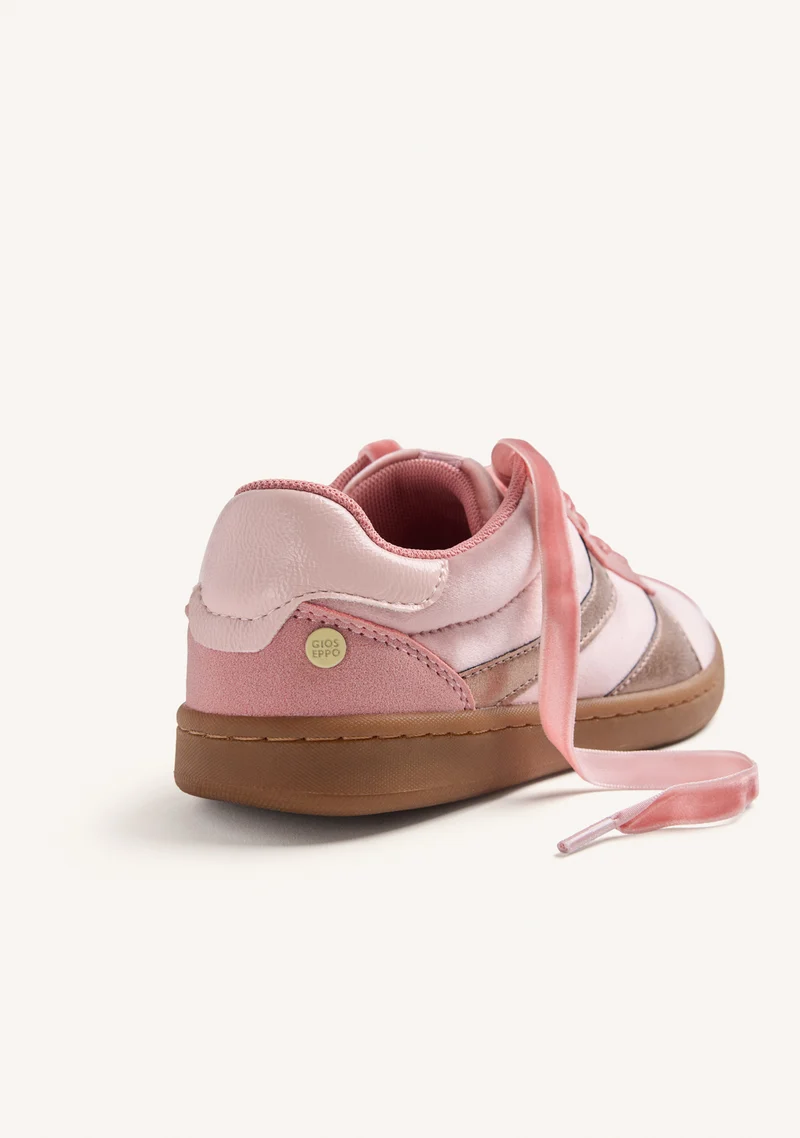 PINK VELVET SNEAKERS