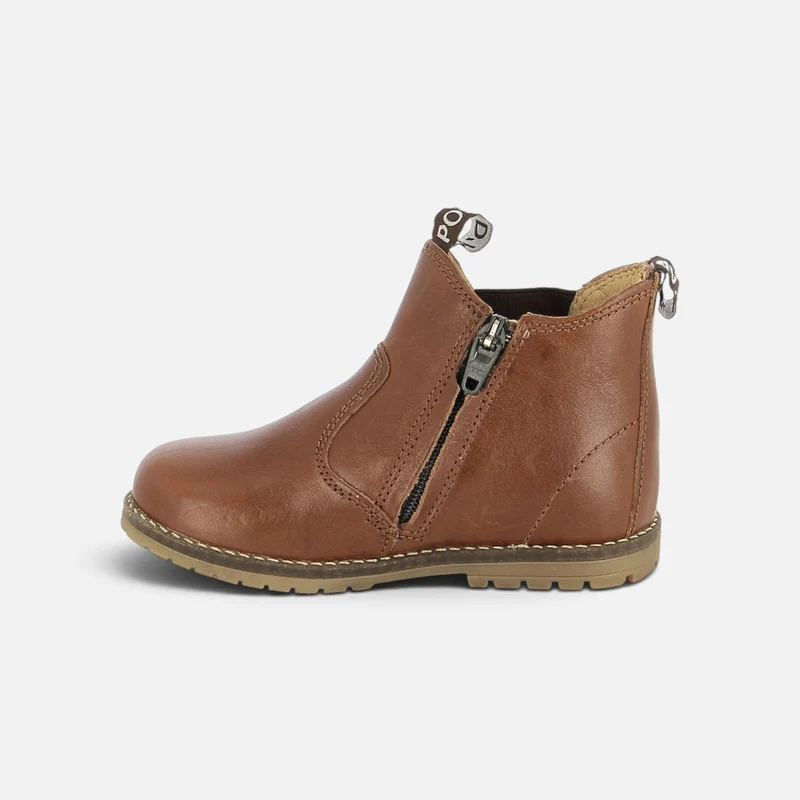 BOB ZIP BOOTS - SPALL - CUOIO