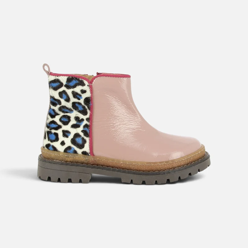 WALL BOOTS - VERNIS-KAMARI - FUSHIA-BIANCO BLEU