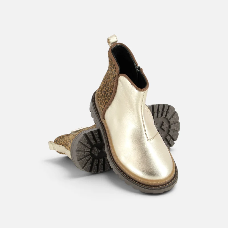 WALL BOOTS - LAM-BABY LEO - PLATINE-NATUREL