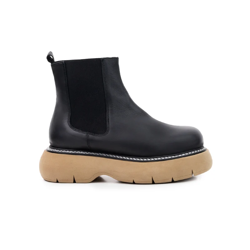 Filius Black Leather