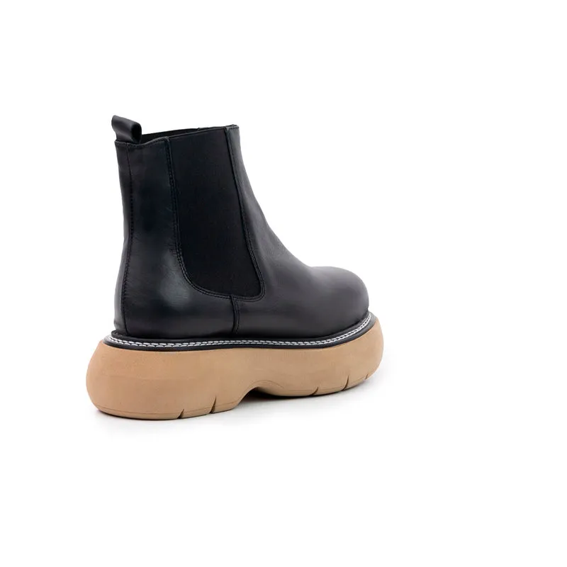 Filius Black Leather