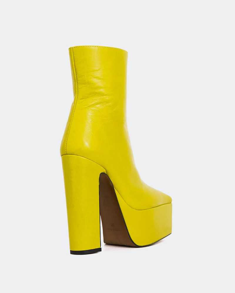 Sparrow Lime Leather