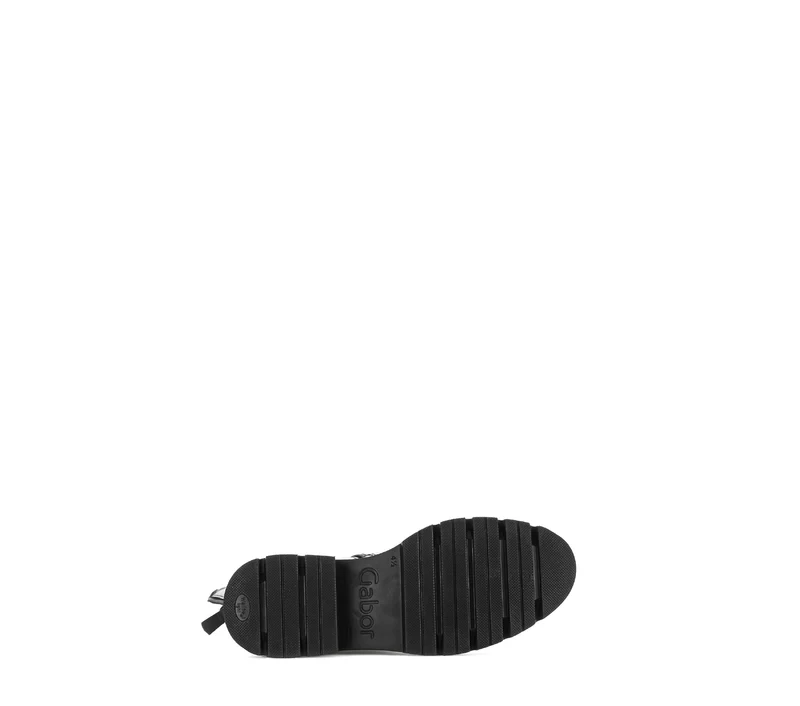 Bottes noires en cuirs lisse