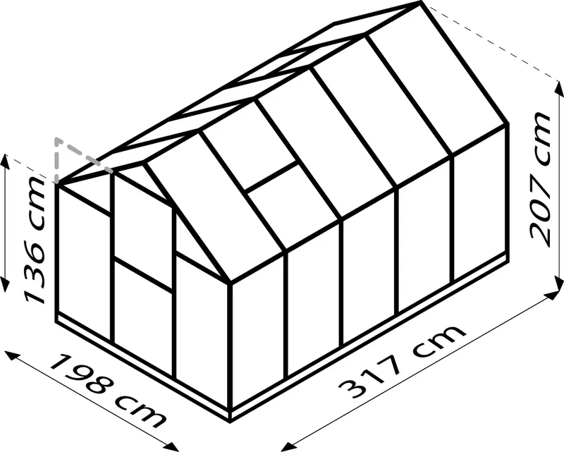 Serre - Triton 6,2m²