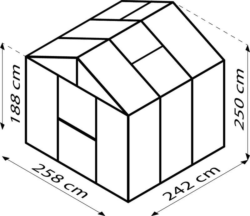 Serre - Zeus 6,2m²