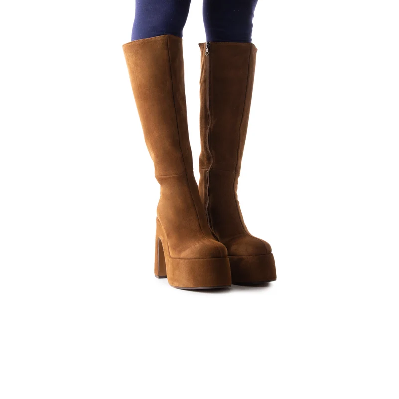 Groovy Brown Suede