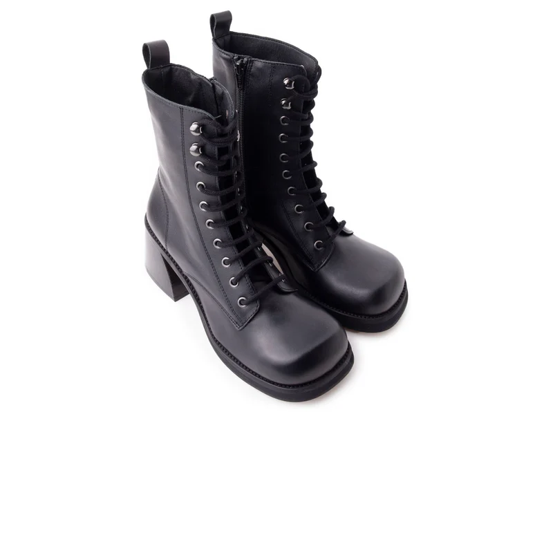Rebel Black Leather