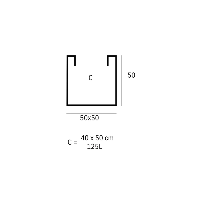 Pot - Cubo