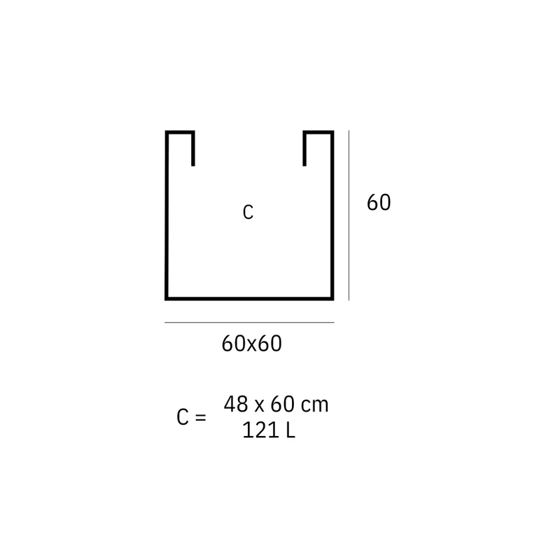 Pot - Cubo