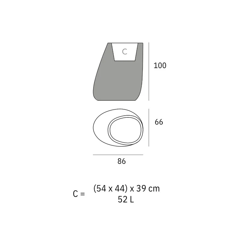 Pot - Stone LED