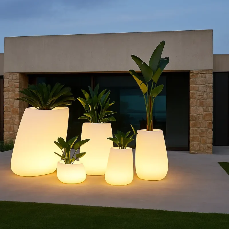 Pot - Stone LED