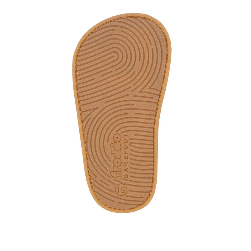Froddo Furry Walk Barefoot Fourrés Gold Shine
