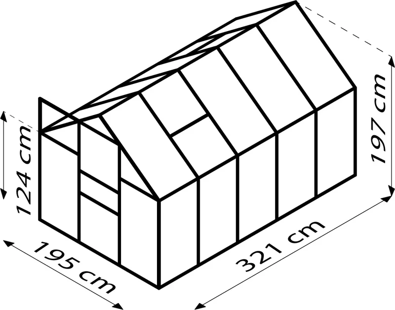 Serre - Vénus 6,2m²
