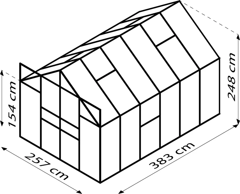 Serre - Jupiter 9,9m²