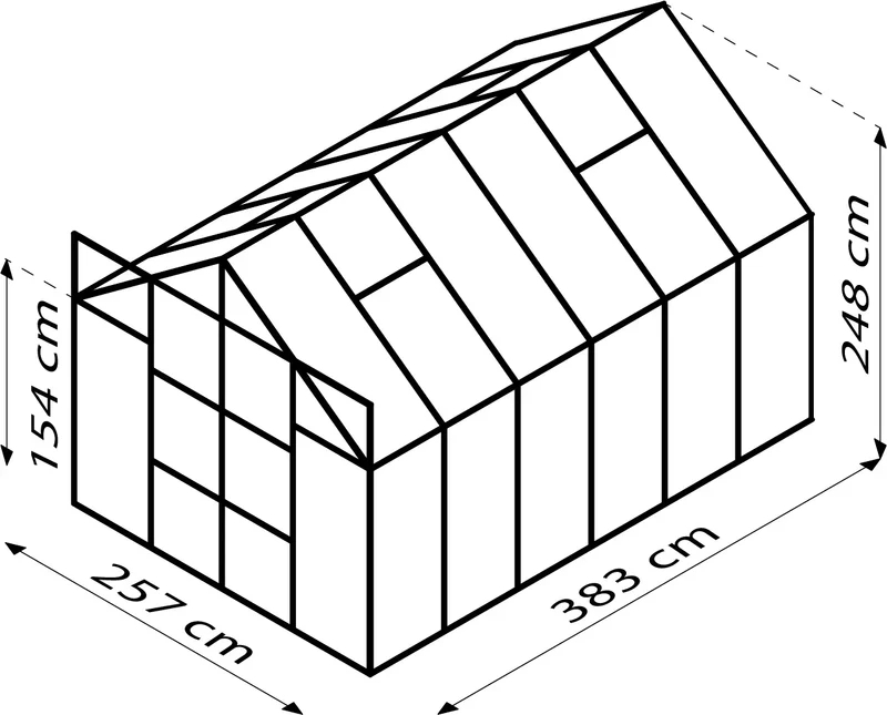 Serre - Uranus 9,9m²