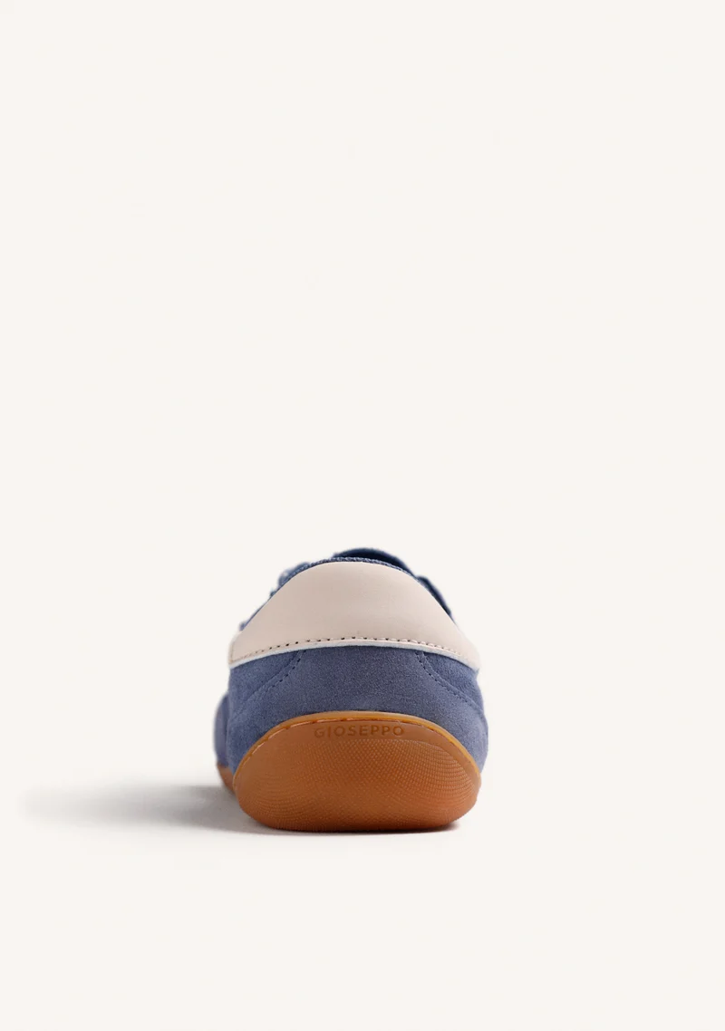 BLUE BAREFOOT SUEDE LEATHER SNEAKERS