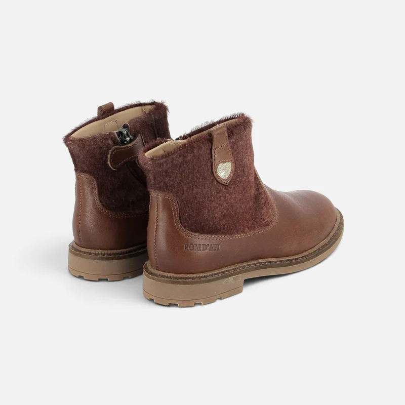 SISTER COVER - NAPPA-PONY - BROWN