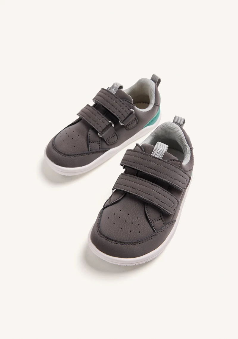 GREY BAREFOOT SNEAKERS