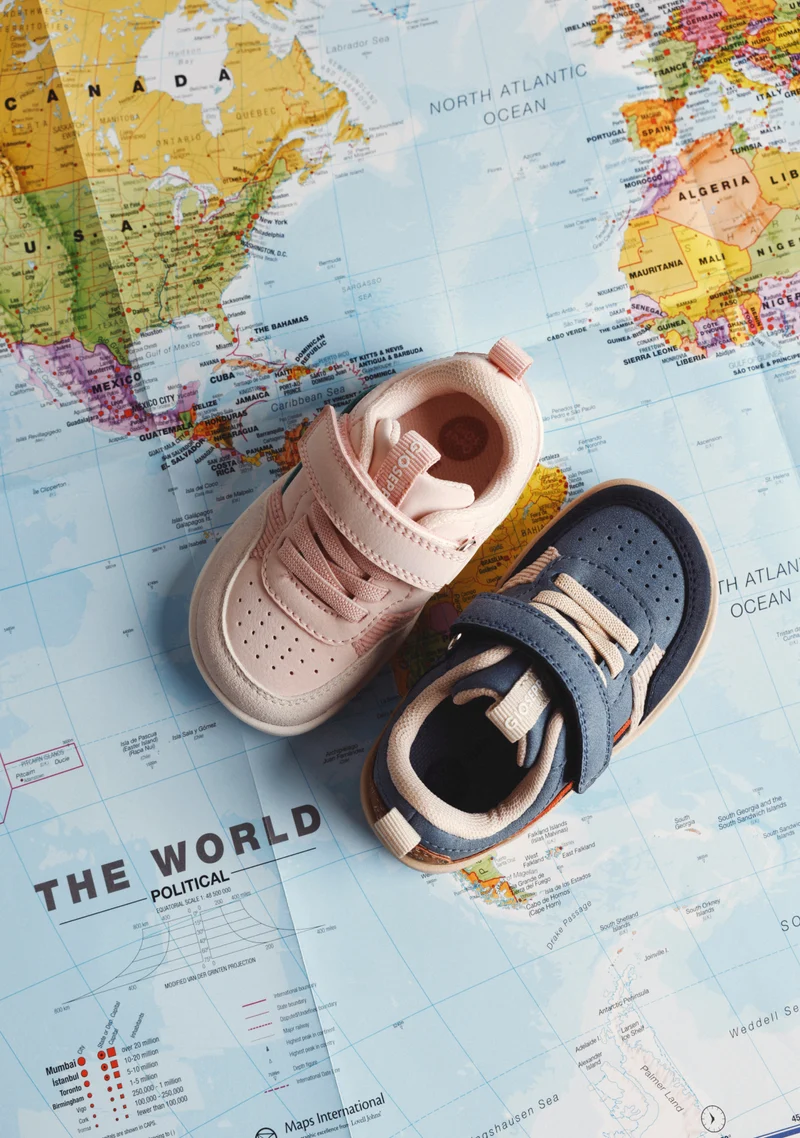 PINK BAREFOOT SNEAKERS