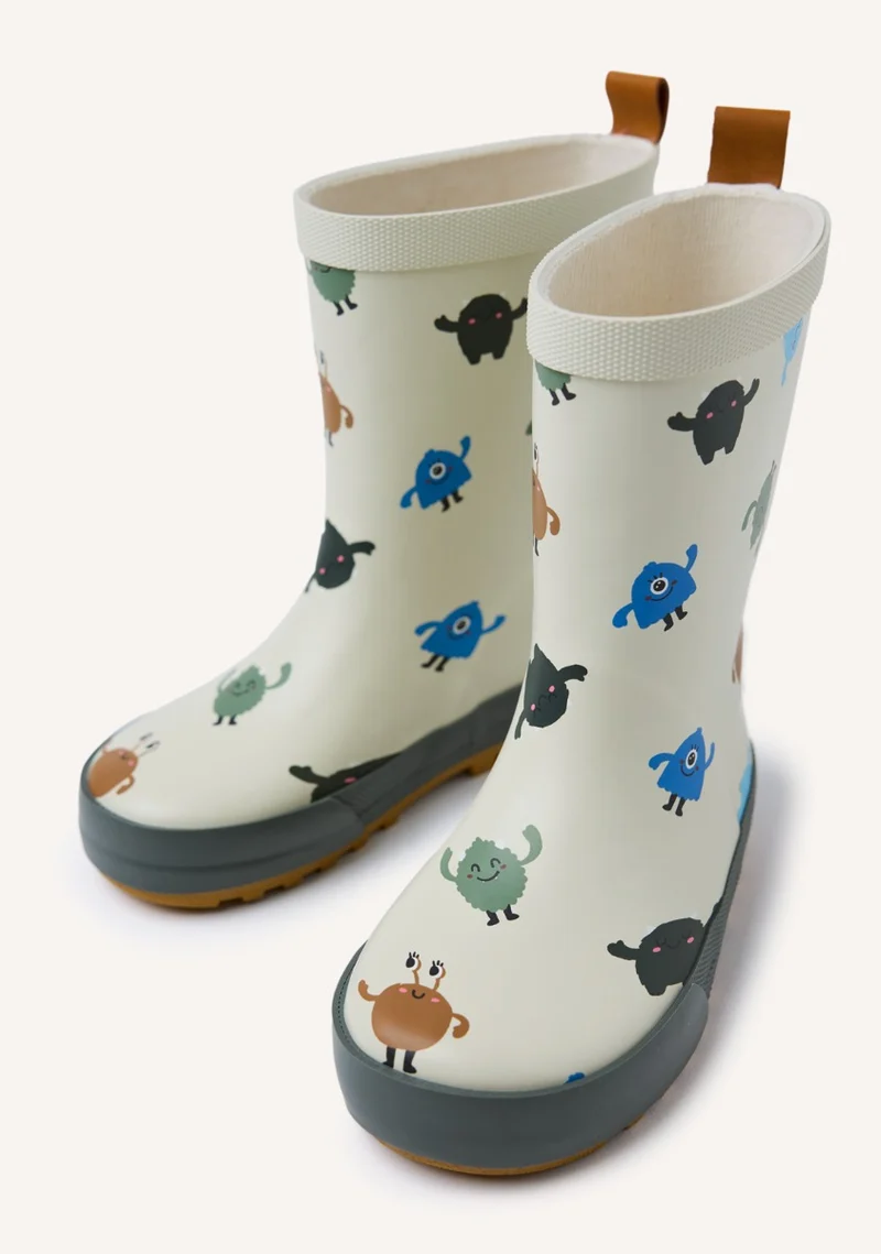 RAIN BOOTS DRAWING HOWELL