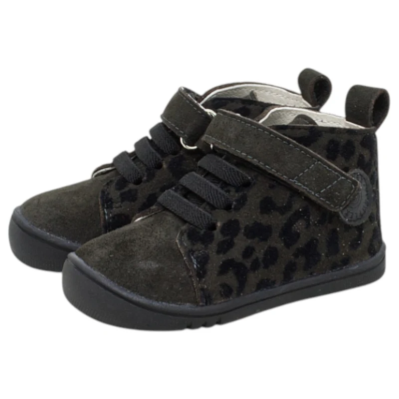 Piruflex Boots Laces Fantasia Leopardo Negro